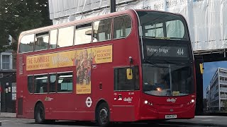 Full Ibus Visual 414 Putney Bridge  Maida Hill The Chippenham SN64OEY 2474 Abellio E400H [upl. by Adniralc160]