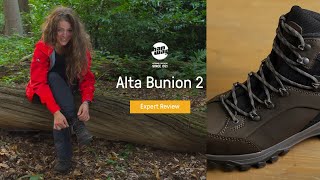 Hanwag Alta Bunion II GTX Boot Expert Review  Women’s 2021 [upl. by Tterrej]