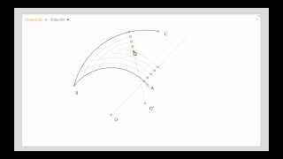 6 Bisectriz de un ángulo curvilíneo [upl. by Bautram]