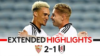 Smith Rowe Scores SEVEN Minutes Into Debut 💥  Sevilla 21 Fulham  EXTENDED HIGHLIGHTS [upl. by Abbie]