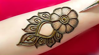 New beautiful stylish mehndi design  easy mehndi design  mehndi ka design  mehndi design  mehndi [upl. by Kessiah]