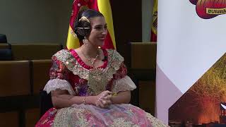 Ajuntament de Burriana Entrevista candidata a Reina Fallera 2025 ADRIANA GAUCHÍA CORBALÁN [upl. by Slorac]