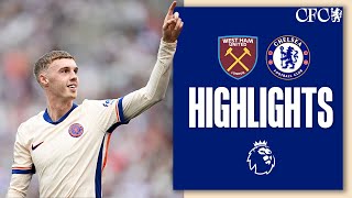 West Ham 03 Chelsea  Blues in DREAMLAND  HIGHLIGHTS  Premier League 202425 [upl. by Eetse]