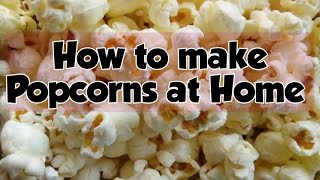 How to make popcorns at home How to make Popcorns in a handi without Oven in 1 minute  shorts [upl. by Cynth305]