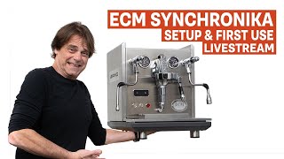 ECM Synchronika Unboxing Startup amp First Use [upl. by Winifield]