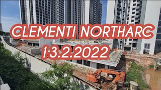 Clementi NorthArc HDB BTO Progress 1322022 [upl. by Leterg]