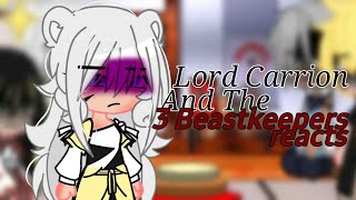 quotLord Carrion amp The Three Beastkeepers React To Rimuru Tempestquot GCRV Inspired✨ [upl. by Yellac]