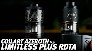 Limitless Plus VS CoilArt Azeroth  Сравнение RDTA [upl. by Vijnas]