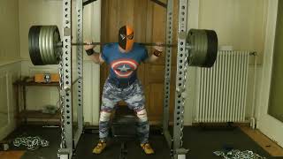 Squat World Record 745 lbs EASY Extreme Leg Muscle Power [upl. by Eissim604]