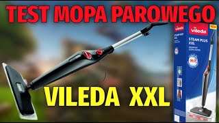 MOP PAROWY VILEDA STEAM PLUS XXL unboxing test i recenzja [upl. by Irpak642]