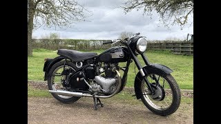 1953 BSA A7 500cc for Sale [upl. by Fitzsimmons]