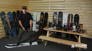 How to SetUp a Snowboard Stance with Dave Downing [upl. by Eilama]