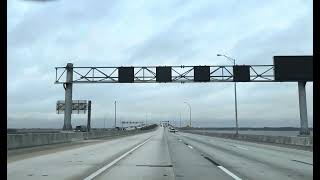 BUCKMAN BRIDGE JACKSONVILLE FLORIDA  MORNING DRIVE  1924 [upl. by Sidwel]