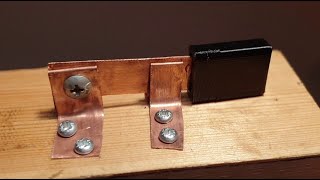 How to make a DIY Throw  Blade  Knife Switch out of copper pipe [upl. by Akiaki]