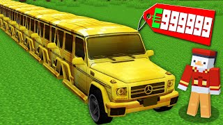 Ich KAUFE längste GOLD LIMOUSINE in Minecraft RP [upl. by Oicaro]