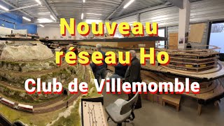 Réseau trains miniatures Ho club ferroviaire de Villemomble [upl. by Lynnelle]