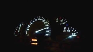 Vectra b 25 V6 Autostrada Vmax przyśpieszenie acceleration [upl. by Cirenoj]