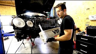 E55 AMG BUILD PT 1  VRP Heat Exchanger Install amp Parts discount Code [upl. by Assiruam]