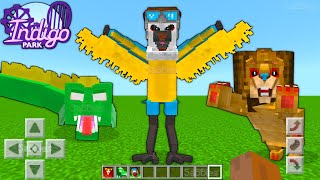 Indigo Park ADDON UPDATE in MINECRAFT PE [upl. by Atikahs]