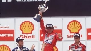 F1 GP Brasilien 1991  Ayrton Senna Sieg [upl. by Norre875]