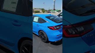 2023 Honda Civic Sport Touring Hatchback in Boost Blue [upl. by Weatherley683]