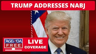 Trump Addresses National Association of Black Journalists  LIVE Breaking News Coverage [upl. by Ailenroc]