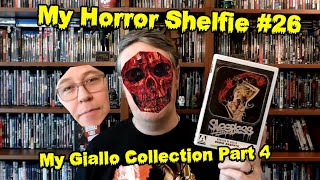 My Horror Shelfie 26  Giallo Collection Part 4 [upl. by Yttam]