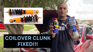 HOW TO FIX COILOVER CLUNK… [upl. by Eissert45]