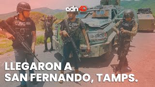 Comando armado del Cártel Jalisco Nueva Generación ingresó a San Fernando Tamaulipas [upl. by Jara365]