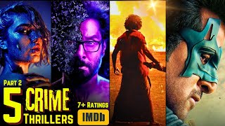 5 New South Indian Crime Suspense Thriller Movies Hindi Dubbed Part2 [upl. by Anelet]