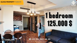 HIGH ROI FURNISHED 1 BED AT 125000  INSIDE COMPOUND IN ISTANBUL CENTERrealestateinvesting [upl. by Ifok906]