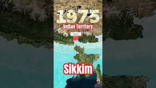 When did Sikkim Become Indian Territory upsc history geography map [upl. by Sarid360]