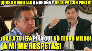 LUNES BOOM NOROÑA PONE EN SU LUGAR A PERIODISTA CHAYOTERO LOCO QUE SE QUISO BURLAR DE ÉL [upl. by Aiekam]