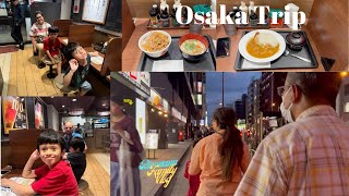 Japan Vlog Series  Osaka Trip Day 1amp2  Bormann Family Vlog [upl. by Judsen873]