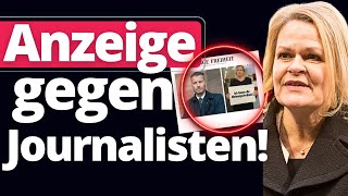 Unfassbar Nancy Faeser völlig am Limit [upl. by Vedis]