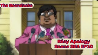 The Boondocks  Riley Apology About Gay Comments 📌 Scene In SE4 Of EP10 1080p [upl. by Bodkin]