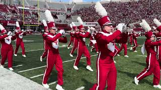 Indiana Marching Band Marching Hundred Stadium Entrance in 4k [upl. by Murry]