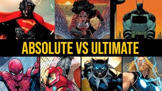 Ultimate vs Absolute ¿El Renacer de MARVEL Y DC [upl. by Swayder202]