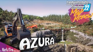 LS22 Map  AZURA Map – Das ist ja der Wahnsinn  Landwirtschafts Simulator 22 [upl. by Aonian]