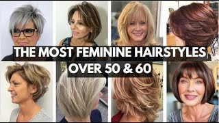 THE MOST FEMININE HAIRSTYLES OVER 50 amp 60  Style Your Dreams [upl. by Noteloc]