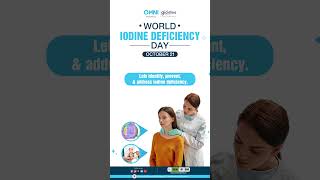 World Iodine Deficiency Day [upl. by Ynatil78]