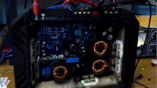 Power acoustik BAMF 20001D amp guts [upl. by Arykahs484]