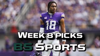 NFL week 8 picks [upl. by Akerdnuhs]