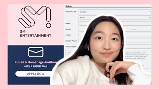 How to AUDITION for SM Entertainment RIGHT NOW  Kpop online audition tips [upl. by Norrad]