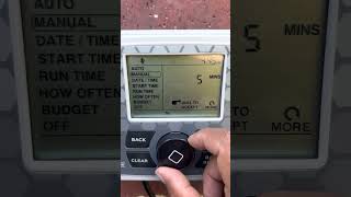 HydroRain HRC400 8 16 Station Controller how to turn on all your zones manually ￼ [upl. by Shoifet836]