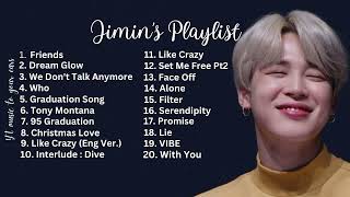 BTS Jimin all Songs Playlist [upl. by Aeriell]