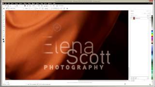 Corel Draw Tutorials Remove Watermakr Photo Paint Clone Tool Editing Photo [upl. by Lyrac]