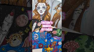 BIGGEST Art Collab 👀 Create This Book 3  Moriah Elizabeth [upl. by Kerns]