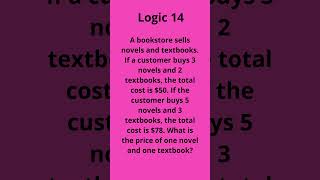 Logic 14 Fun Math Games for Everyone math problem mathematics quiz mathgame brain education [upl. by Divadnhoj]