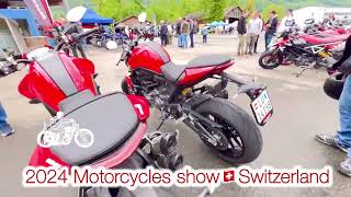 Ep3️⃣2024 Motorcycle Show🇨🇭Switzerland motorcycle [upl. by Eissirhc855]